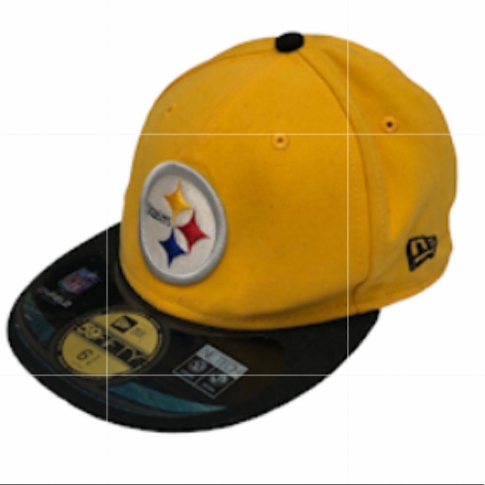 New Era 59Fifty OnField Pittsburg Steelers Yellow/Black Hat